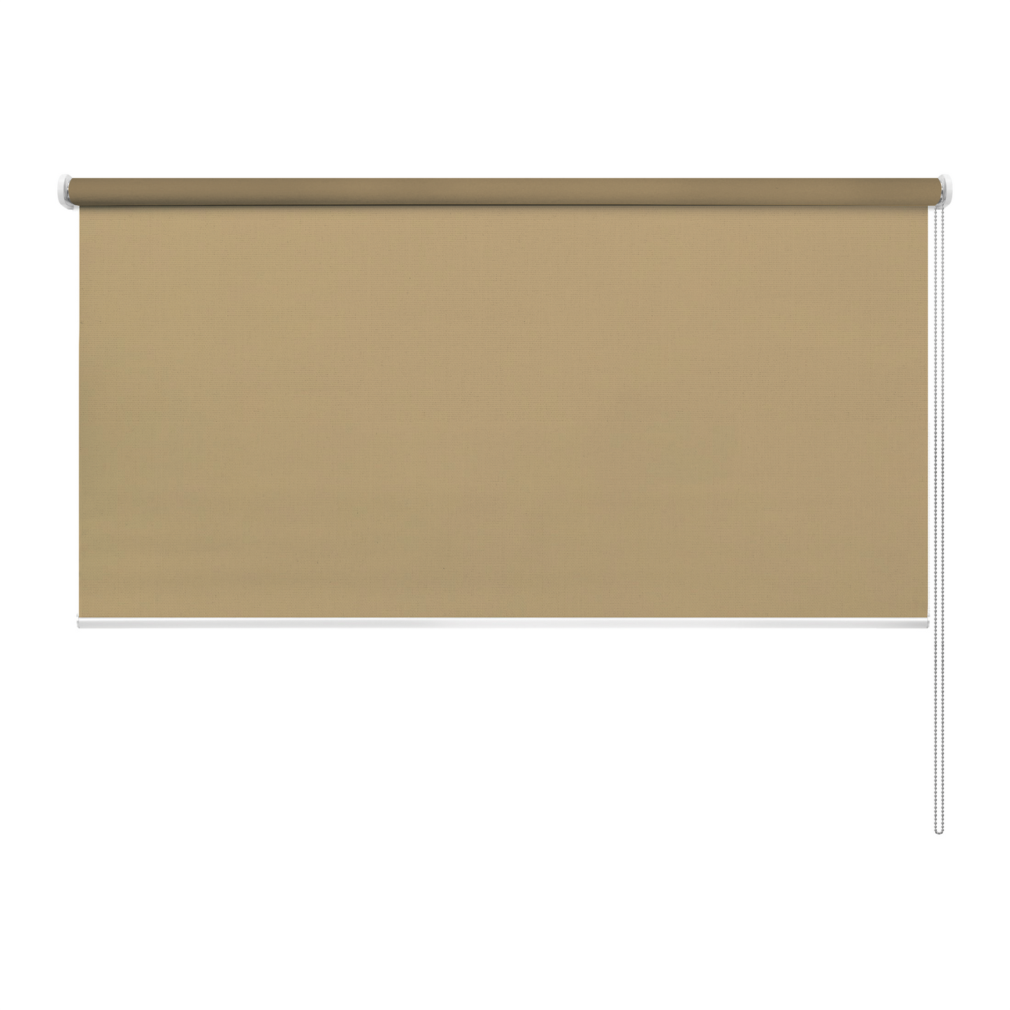 Rulou textil simplu, semi opac, bej cald