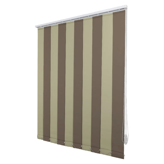 Jaluzele Verticale Blackout 110 Crem Inchis + Capucino 2