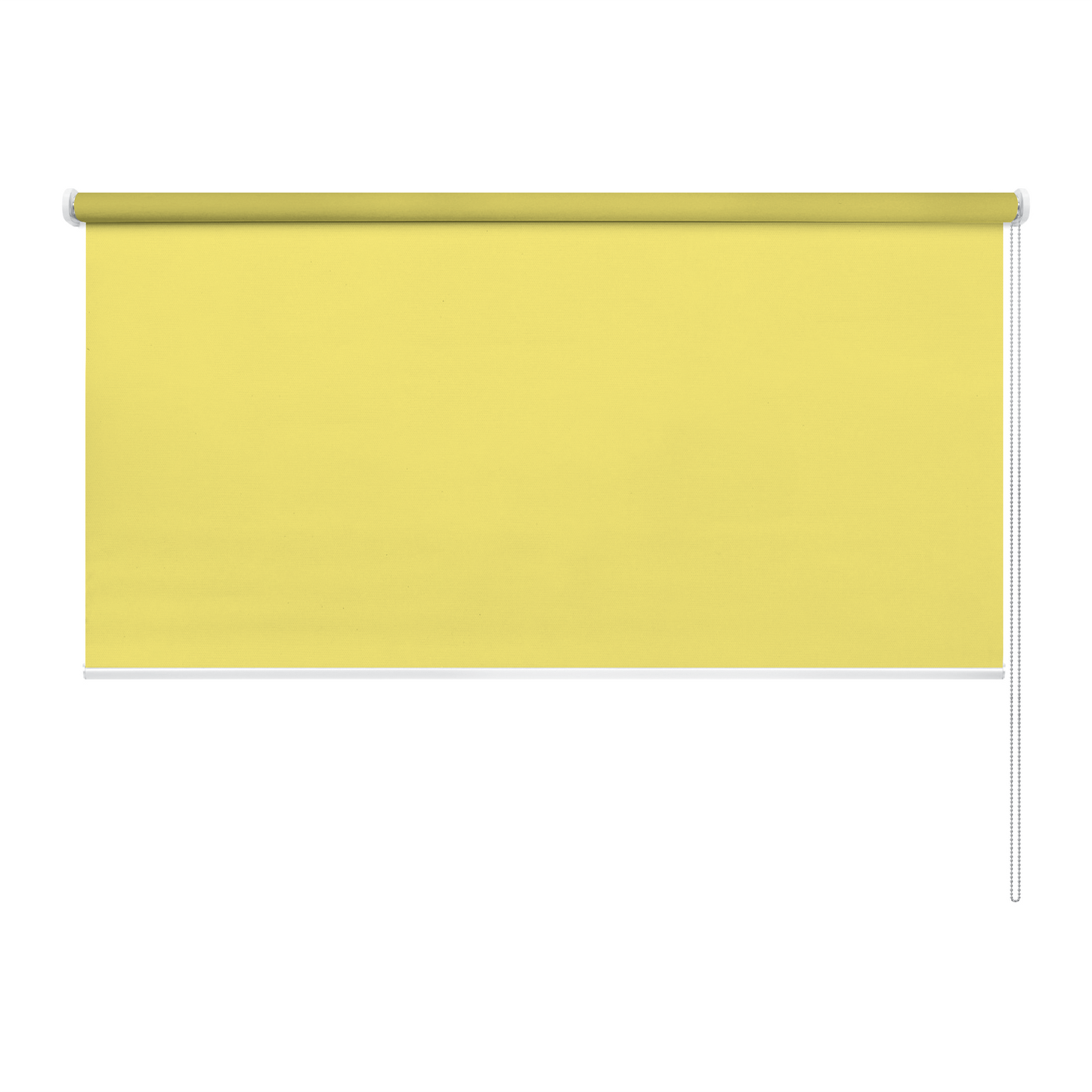 Rulou textil simplu, semi opac, galben cald