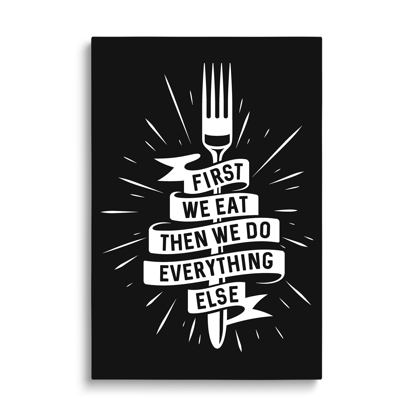 FIRST WE EAT