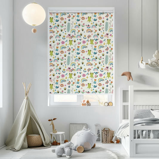 Rulou textil cu model Kids Spring Joy