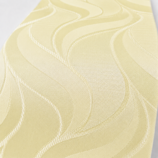Jaluzele Verticale Satin Leaves Galben Pastel 14