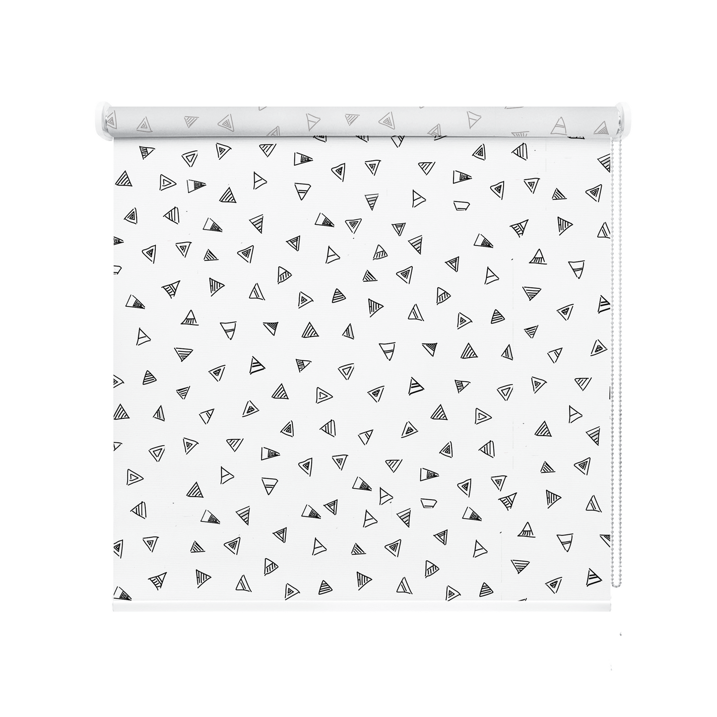 Rulou textil cu model Modern Triangles