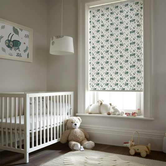 Rulou textil cu model Kids Crickets