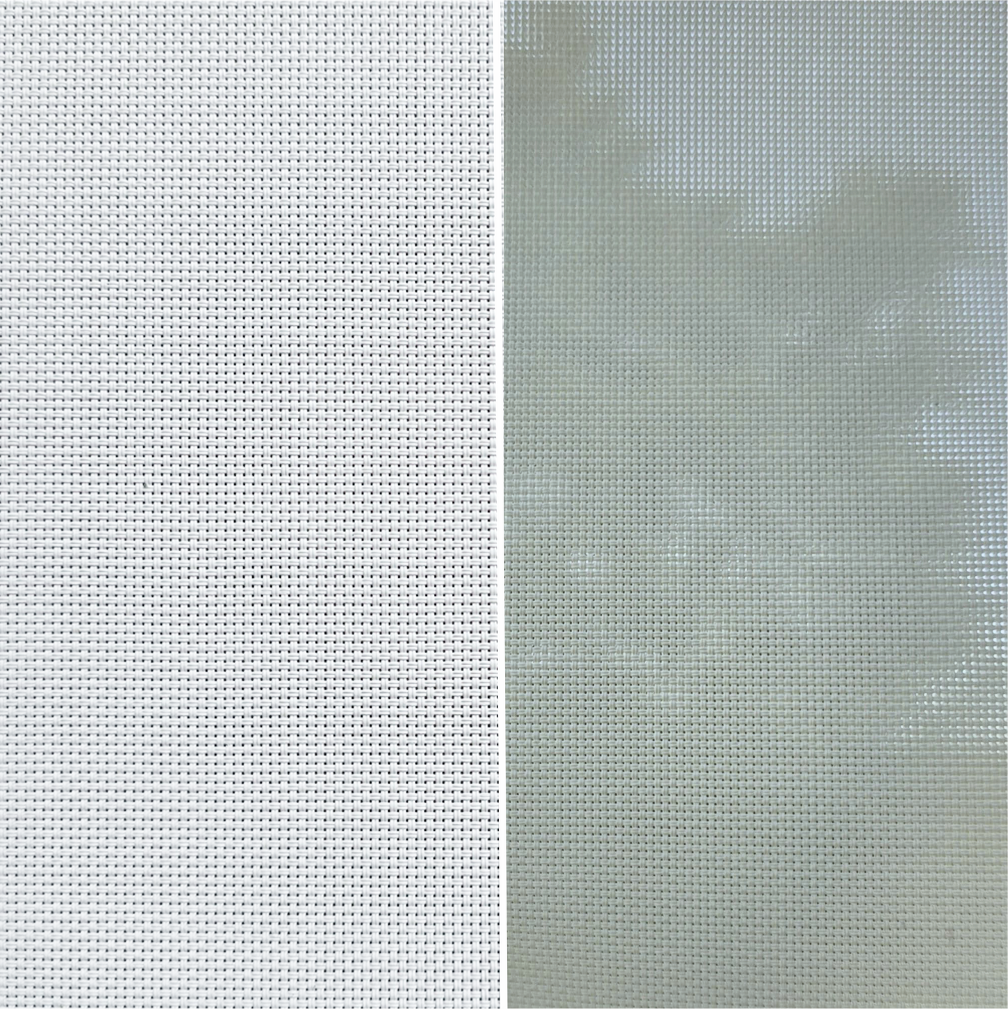 Rulou Screen transparent, PVC, Alb