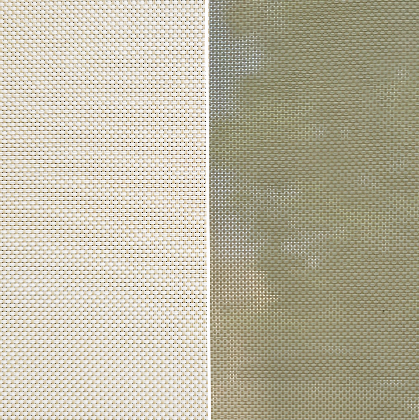 Rulou Screen transparent, PVC, Crem