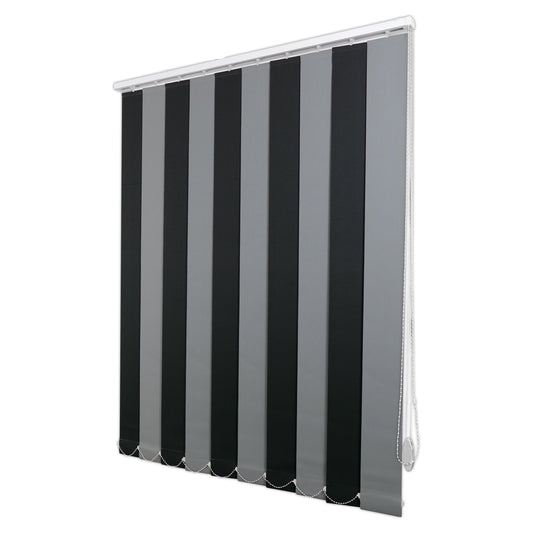 Jaluzele Verticale Blackout 70-50 Negru+Gri 2
