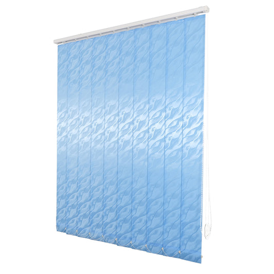 Jaluzele Verticale satin 16 Albastru deschis 2