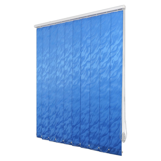 Jaluzele Verticale satin 17 albastru 2