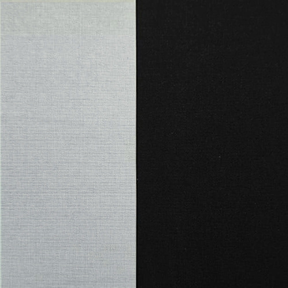 Jaluzele Verticale Opace Blackout 3070 Negru+Gri deschis