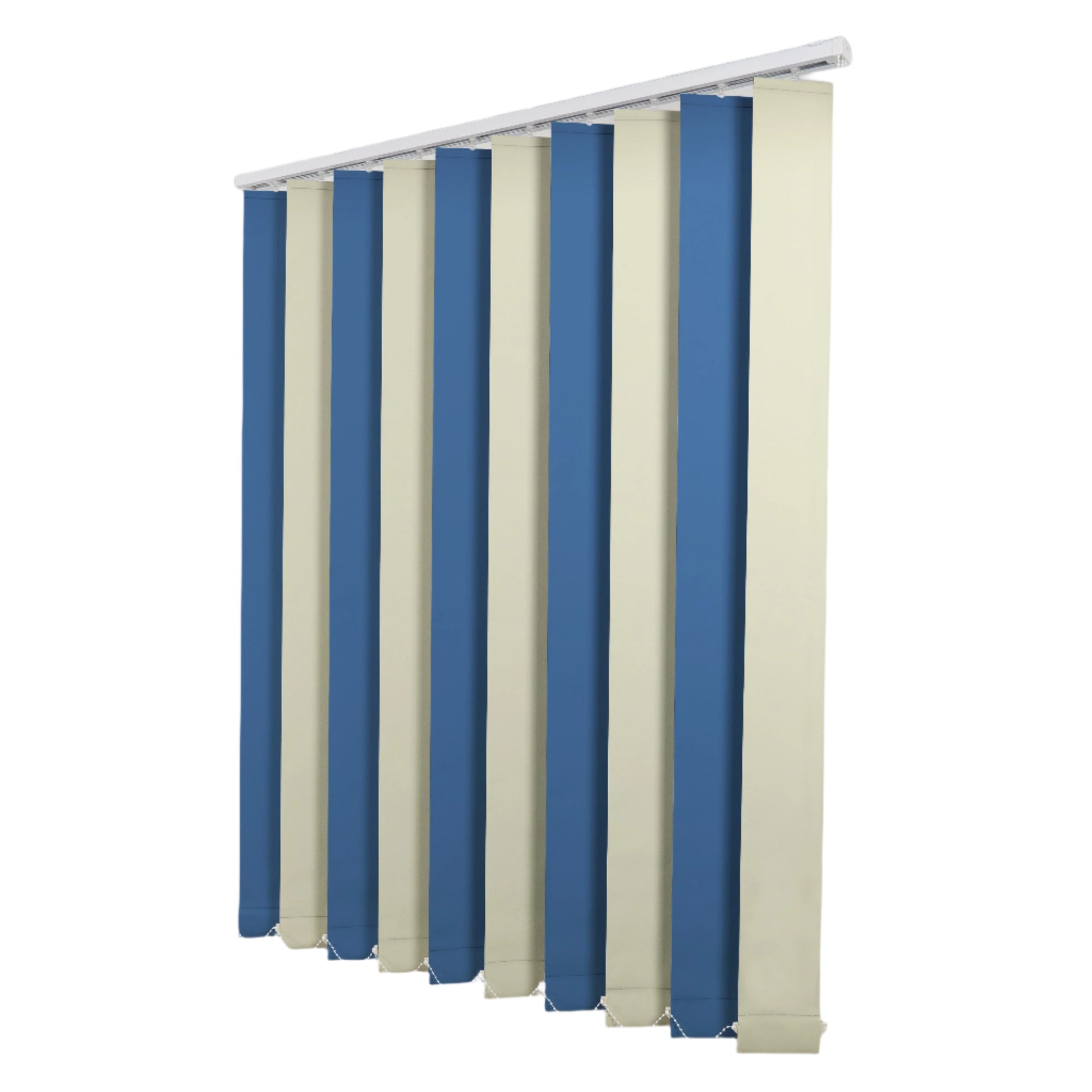 Jaluzele Verticale Blackout 100 Crem+Albastru 1