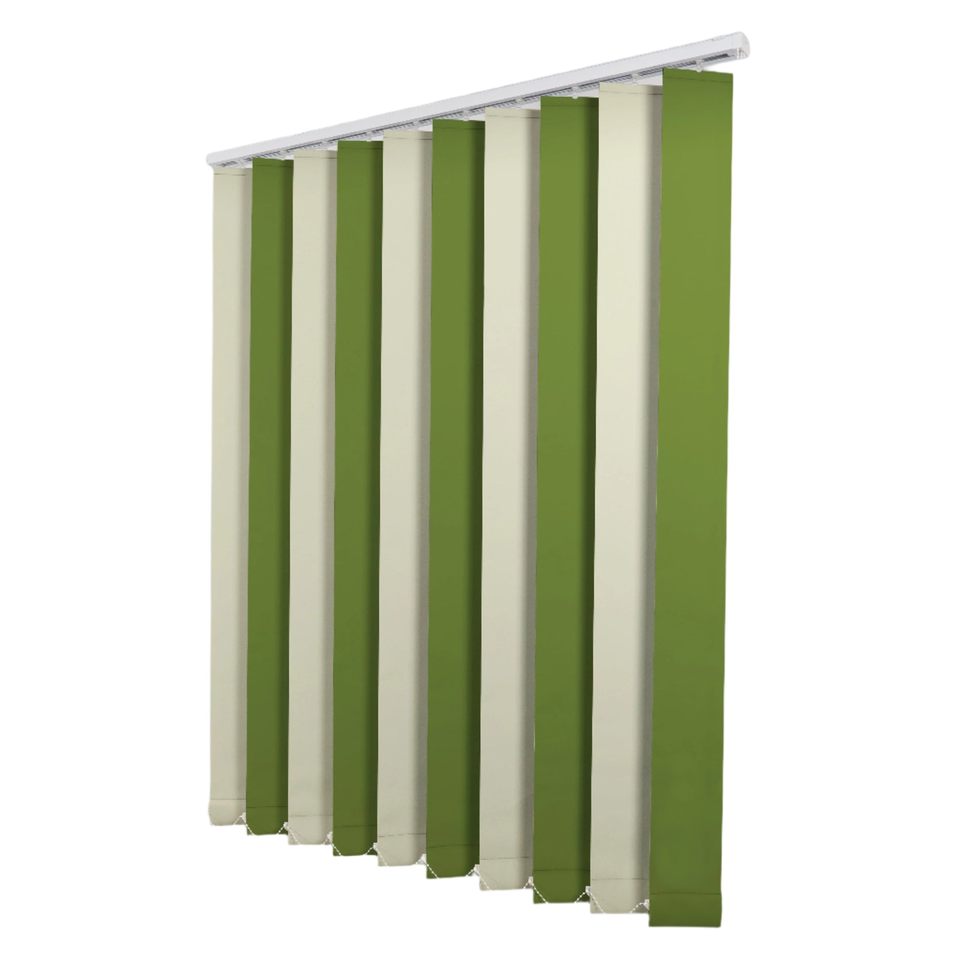 Jaluzele Verticale Blackout 100-210 Crem+Verde 1