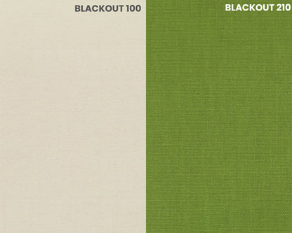 Jaluzele Verticale Blackout 100-210 Crem+Verde 3