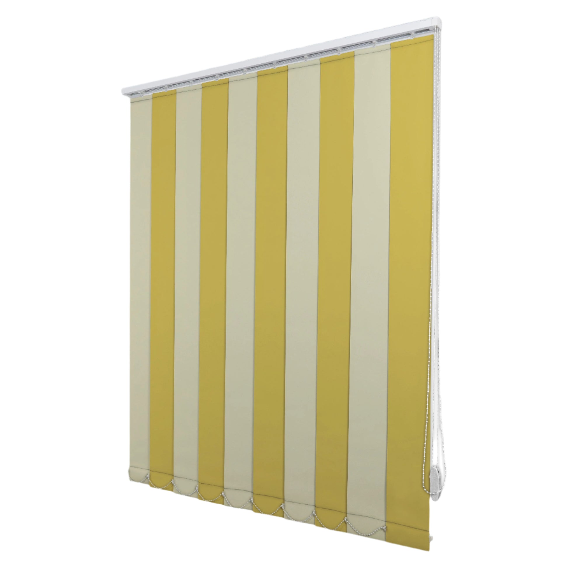 Jaluzele Verticale Blackout Galben + Crem 2