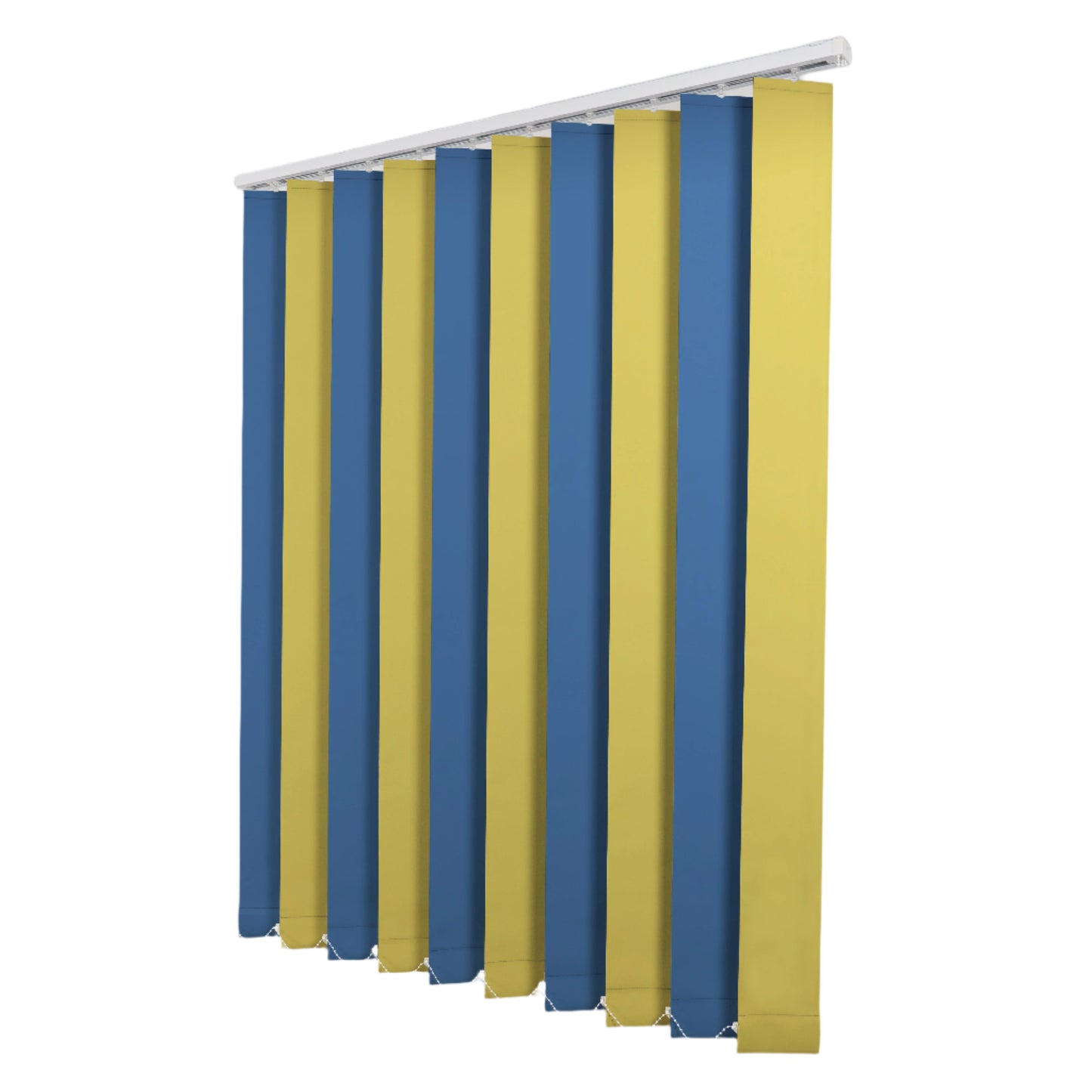 Jaluzele Verticale Blackout Galben + Albastru 1