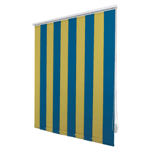 Jaluzele Verticale Blackout Galben + Albastru 2
