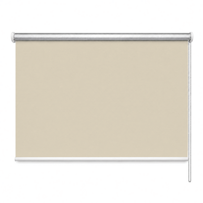 Rulou textil blackout, opac, reflexiv, crem