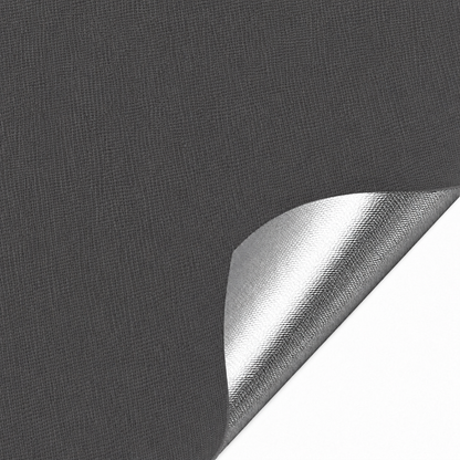 Rulou textil blackout, opac, reflexiv, Gri inchis
