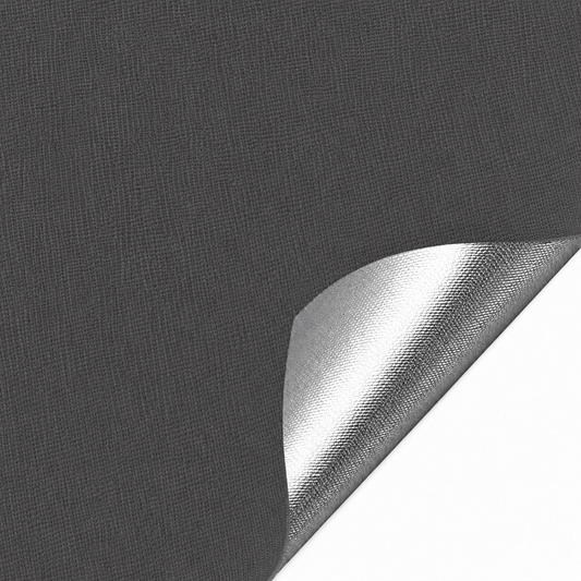 Rulou textil blackout, opac, reflexiv, Gri inchis