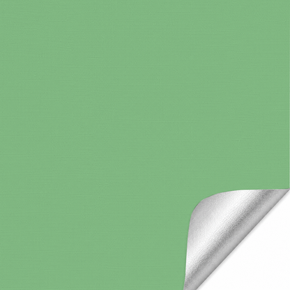 Rulou textil blackout, opac, reflexiv, verde deschis