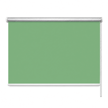 Rulou textil blackout, opac, reflexiv, verde deschis