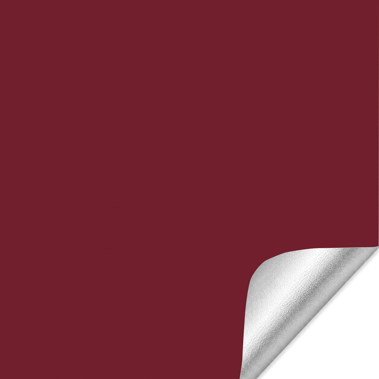 Rulou textil blackout, opac, reflexiv, bordo