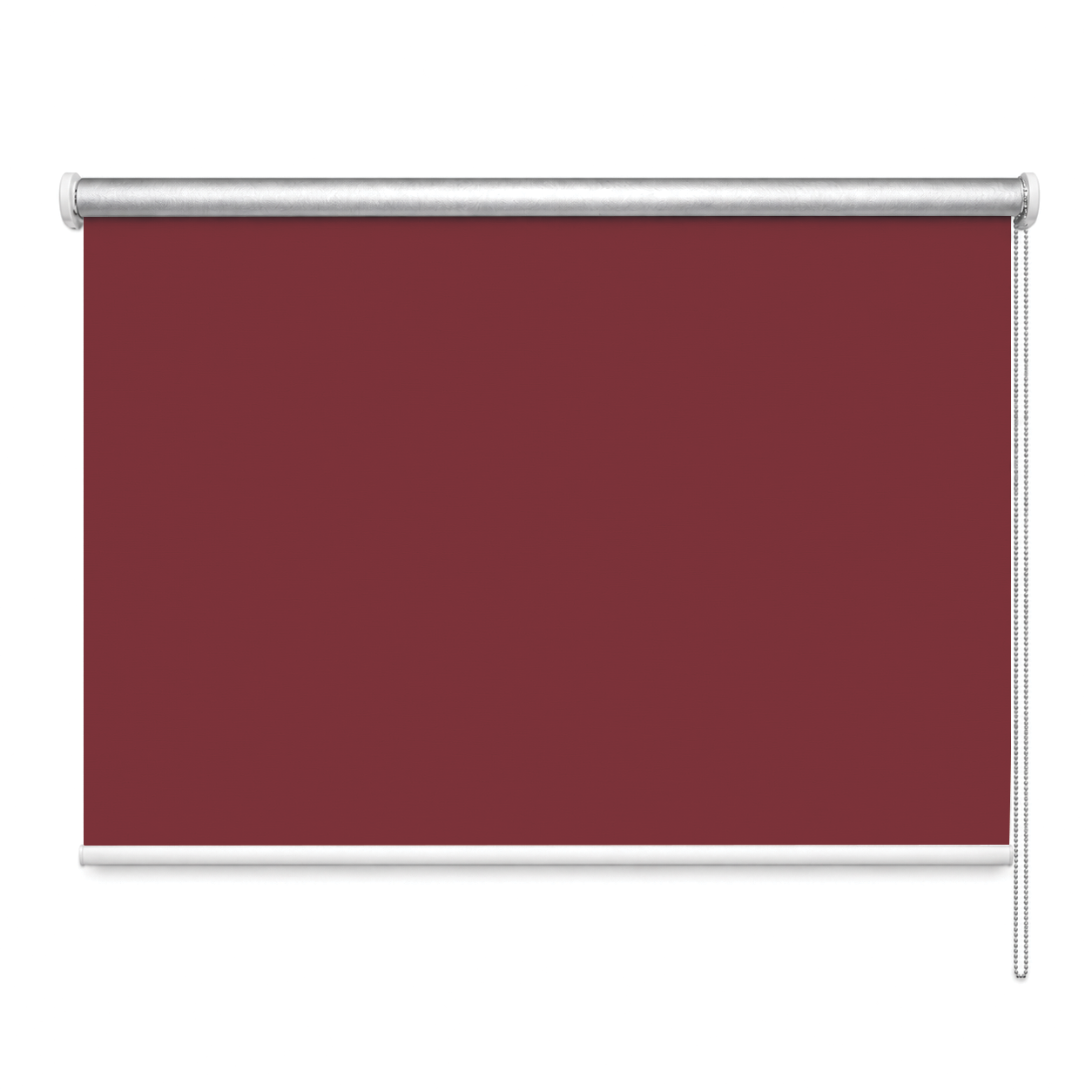 Rulou textil blackout, opac, reflexiv, bordo