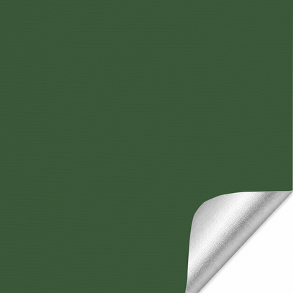 Rulou textil blackout, opac, reflexiv, verde închis