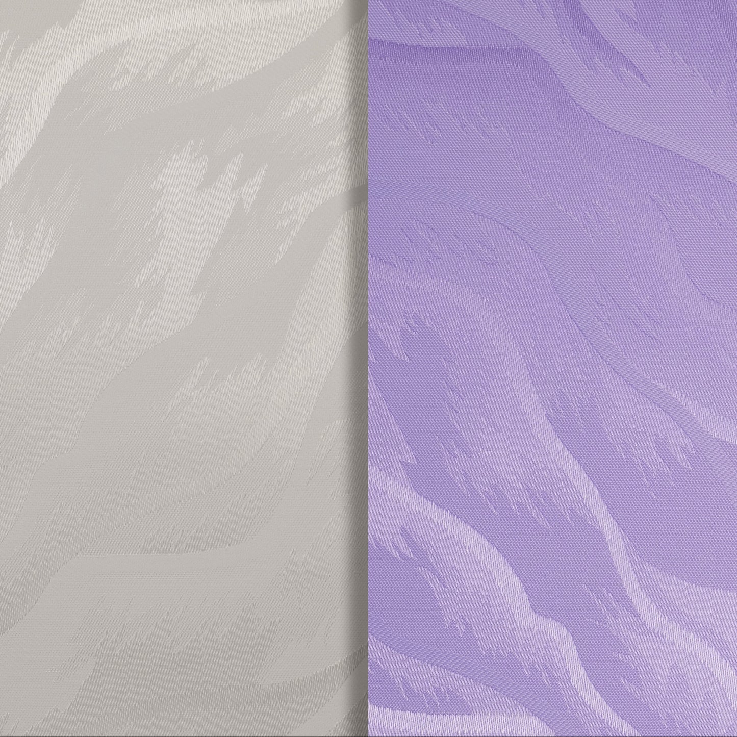 Jaluzele Verticale Satin 0113 Alb + Mov deschis