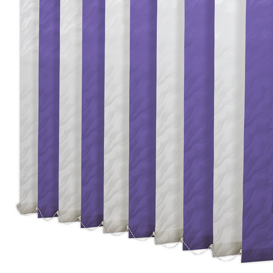 Pânze Jaluzele verticale Satin 0114, alb + mov