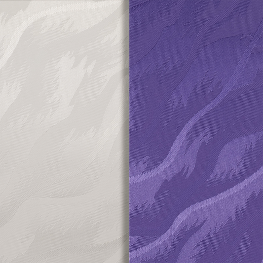 Pânze Jaluzele verticale Satin 0114, alb + mov
