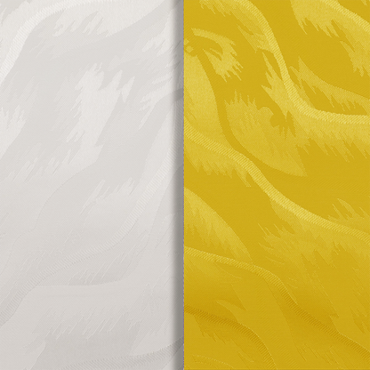 Pânze Jaluzele verticale  Satin 0123, alb + galben