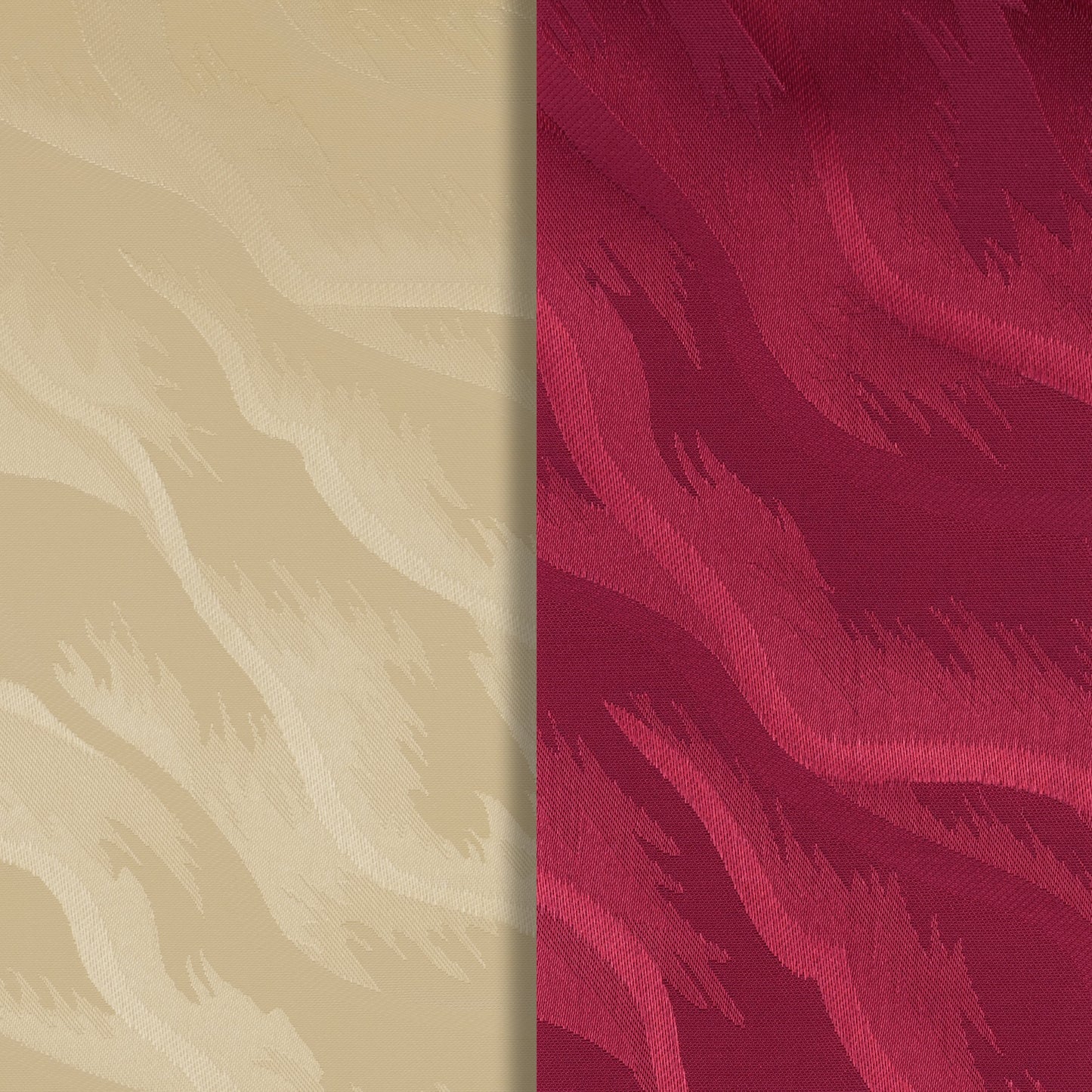 Pânze Jaluzele verticale  Satin 0211, crem + vișiniu