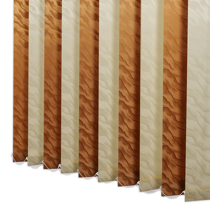 Pânze Jaluzele verticale  Satin 0602, maro+crem