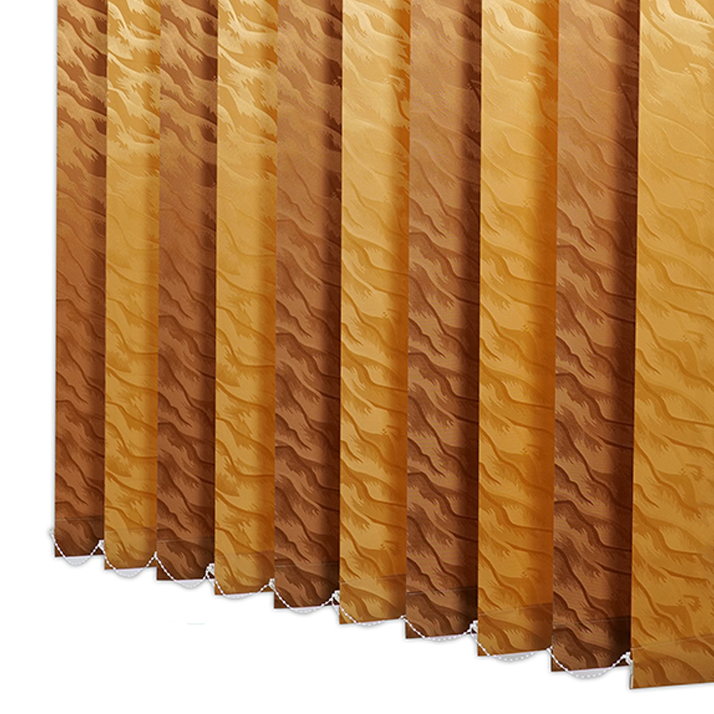 Pânze Jaluzele verticale Satin 0506, maro închis + maro deschis