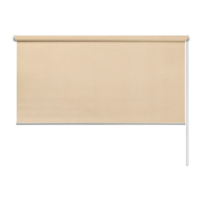 Rulou textil simplu, semi opac, bej delicat