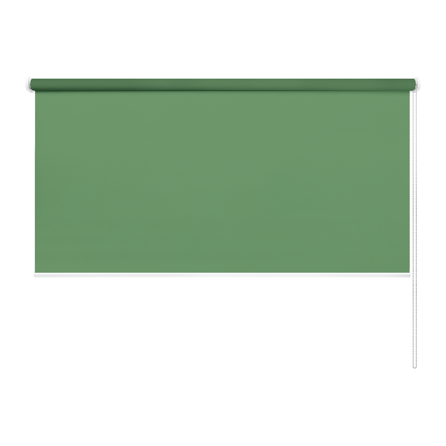 Rulou textil simplu, semi opac, Verde fân