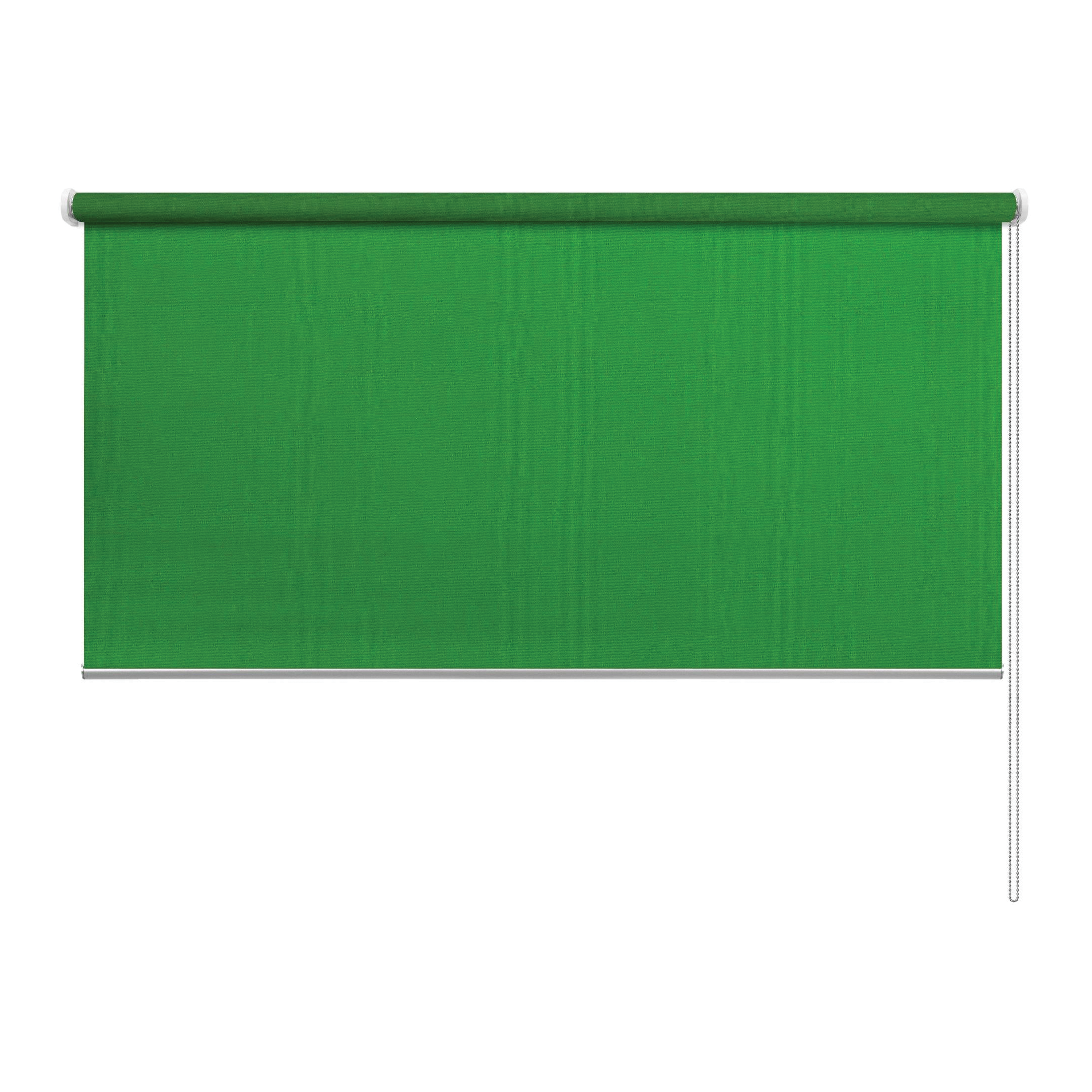 Rulou textil simplu, semi opac, verde intens