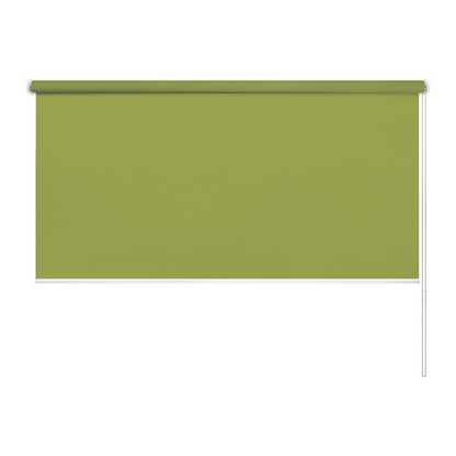 Rulou textil simplu, semi opac, Verde măsliniu