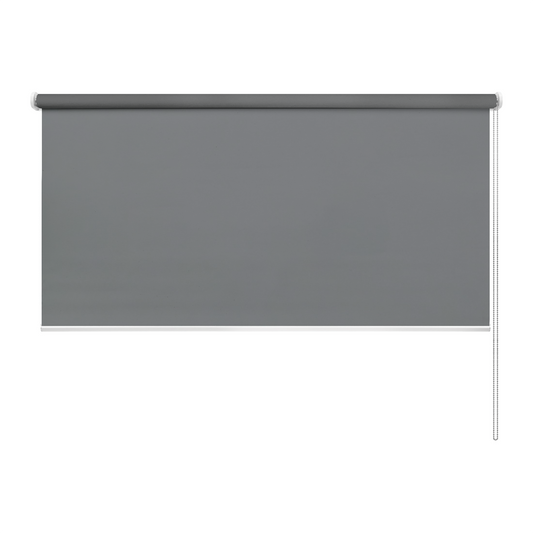 Rulou textil Simplu semi-opac, gri