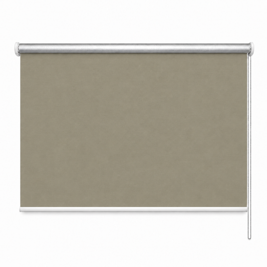 Rulou textil blackout, opac, reflexiv, Bej