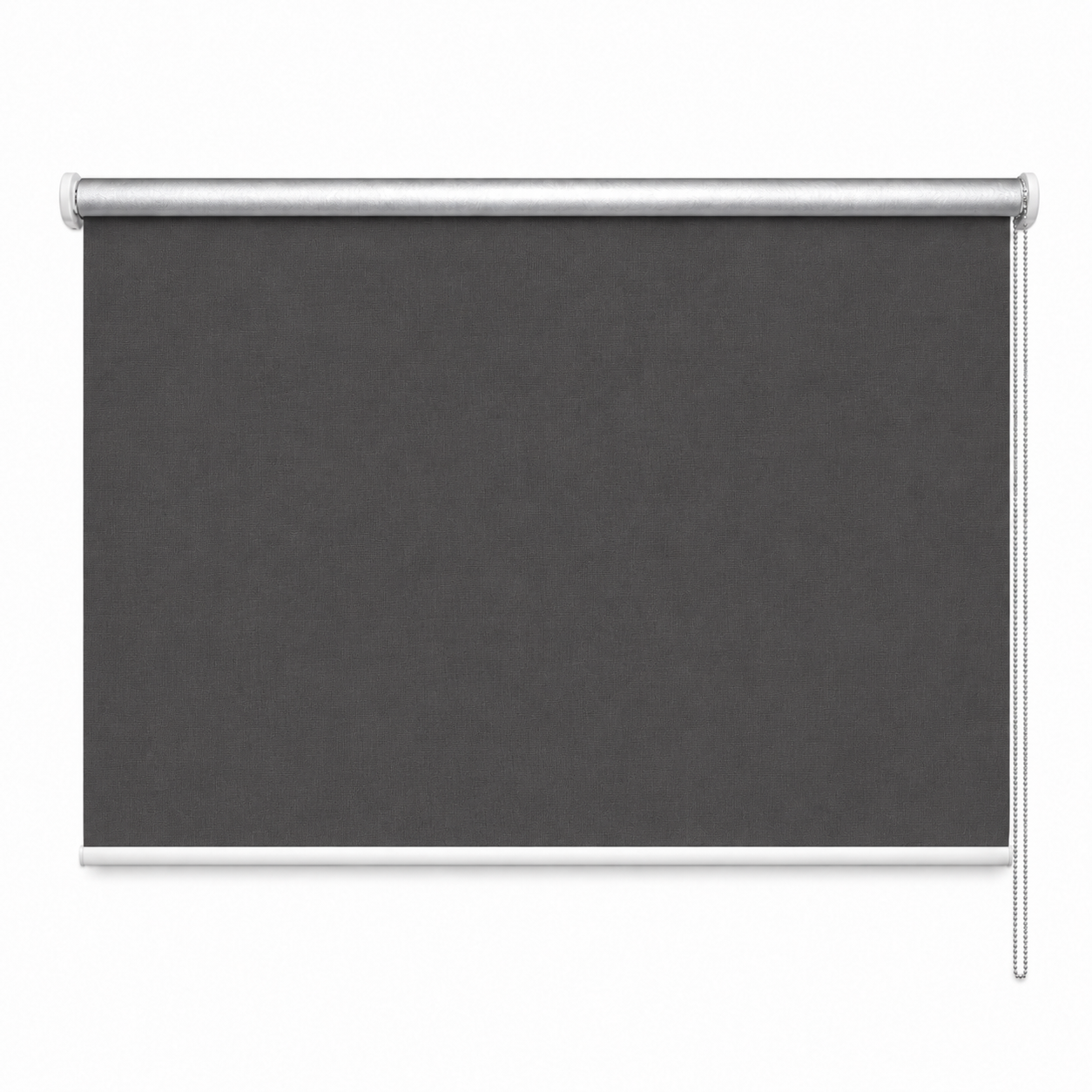 Rulou textil blackout, opac, reflexiv, Gri inchis