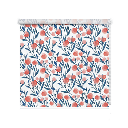 Rulou textil cu model Poppy Bloom