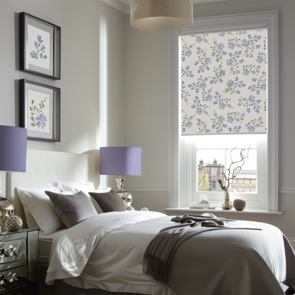 Rulou textil cu model Wild Blossom