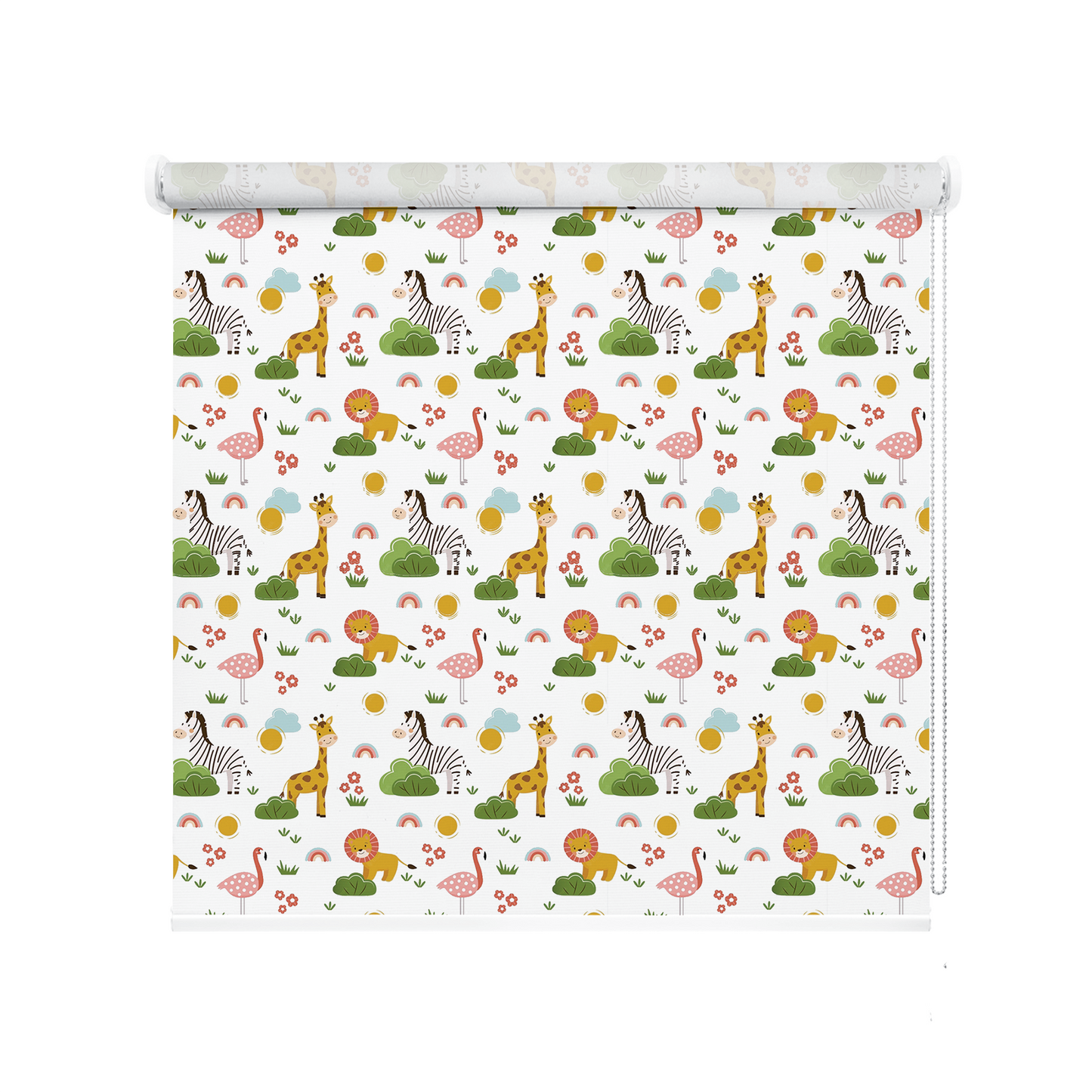 Rulou textil cu model Kids Safari