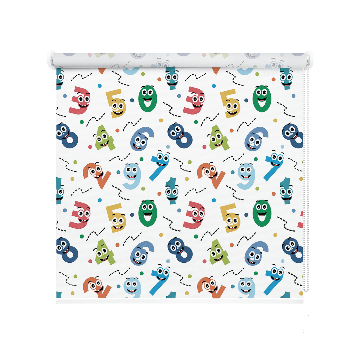 Rulou textil cu model Kids Numbers