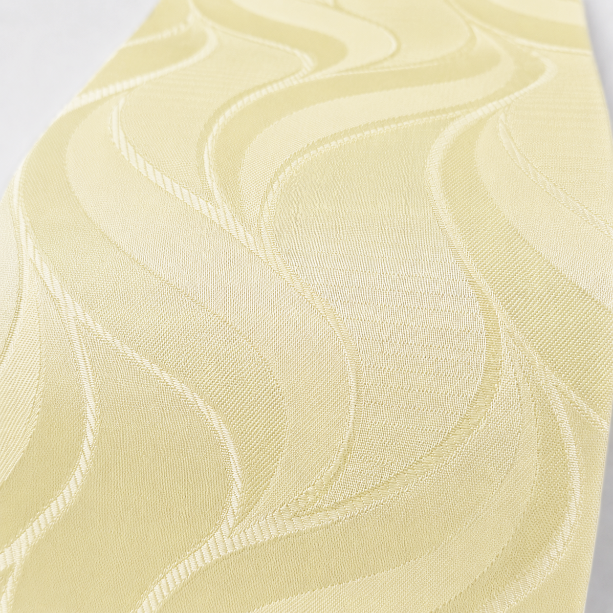 Jaluzele Verticale Satin Leaves Galben Pastel 14