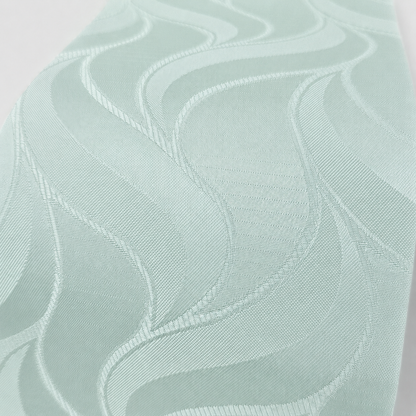 Jaluzele Verticale Satin Leaves Turcoaz Pastel 92