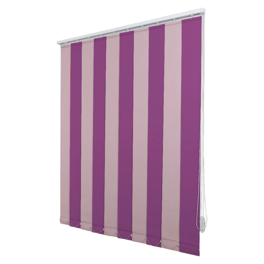Jaluzele Verticale Opace Blackout 5080 Roz + Roz deschis