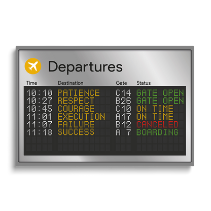 SUCCESS BOARD SILVER